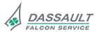 Dassault Falcon Service logo